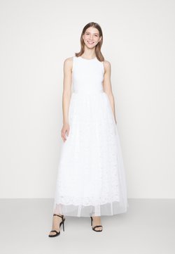 Vila - VICARMELA MAXI DRESS - Ballkleid - cloud dancer