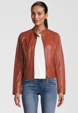 Apple of Eden - MANON - Leren jas - b orange