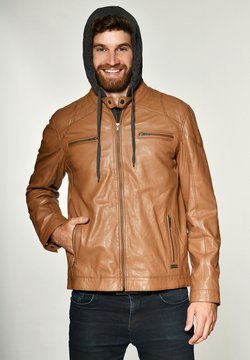 Mustang - Leren jas - cognac