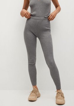Mango - SIMONE - Legging - středně šedá vigore