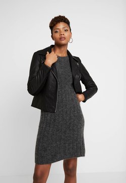 YAS - YASSOPHIE JACKET - Leren jas - black