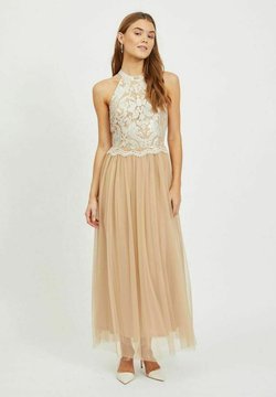 Vila - Abito da sera - beige, mottled