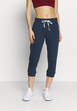 Cotton On Body - CROPPED GYM TRACKPANT - 3/4 Sporthose - dark blue