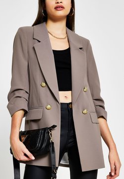 River Island - Cappotto corto - brown