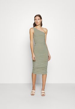 Third Form - STAR DUST ONE SHOULDER MIDI - Cocktailkleid/festliches Kleid - sage