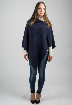Dalle Piane Cashmere - Poncho - blu