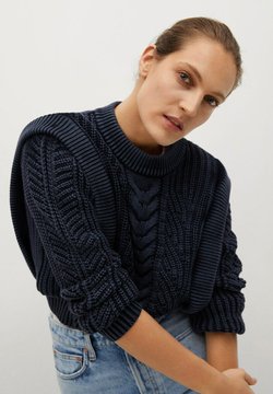 Mango - NAIA - Strickpullover - blue