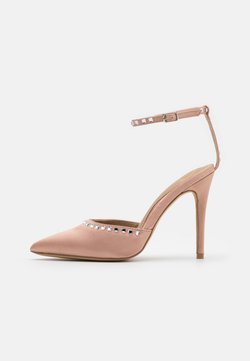 Missguided - TRIM HEELED SHOES - Decolleté - champagne