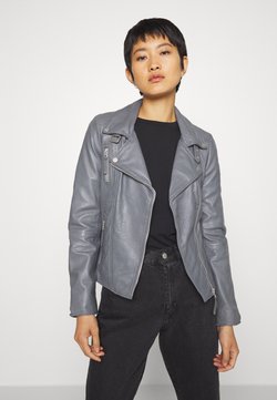 Freaky Nation - BIKER PRINCESS - Leren jas - granite