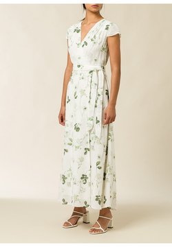 IVY & OAK - Maxikleid - aop - branche flowers snow white