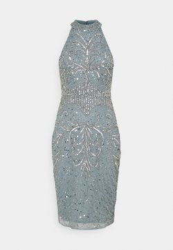 SISTA GLAM PETITE - GLOSSIE  - Vestito elegante - grey/blue