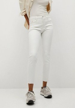 Mango - Stoffhose - gebroken wit