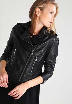 Ibana - BEAR BLAZE - Leren jas - black