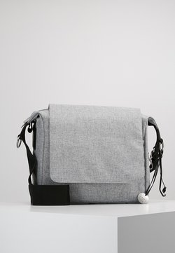 Lässig - SMALL MESSANGER BAG UPDATE - Luiertas - black melange