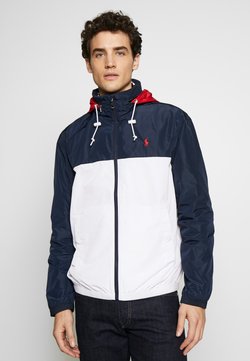 Polo Ralph Lauren - AMHERST FULL ZIP JACKET - Veste coupe-vent - aviator navy/pur