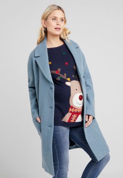 JoJo Maman Bébé - TEXTURED OVERCOAT - Mantel - duck egg