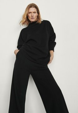 Massimo Dutti - Broek - black