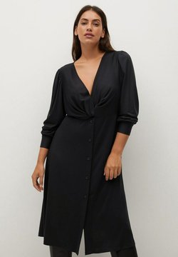 Violeta by Mango - CALADO - Korte jurk - schwarz