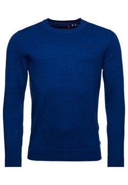 Superdry - ORANGE LABEL CREW - Trui - bright marine grindle