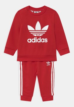 adidas Originals - CREW SET UNISEX - Trainingspak - scarlet/white