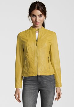 7eleven - RESI - Leren jas - safran