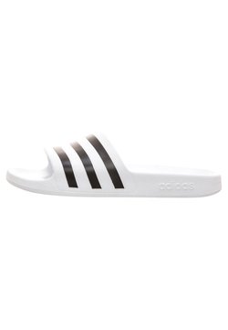 adidas Performance - ADILETTE AQUA SWIM - Badesandale - white/black