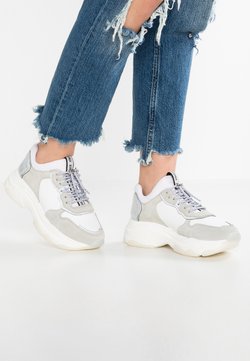 Bronx Skinnklær | Skinn og lær til dame og herre på Zalando Bronx GRAYSON Joggesko deep rustgreypinkblue Zalando.no