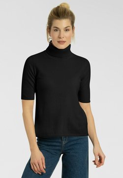 cashmere stories - T-shirt basic - schwarz