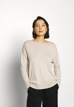 Selected Femme - SLFINKA  - Trui - birch melange