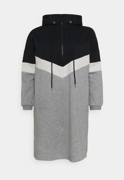 Noisy May Curve - NMMELINA DRESS - Korte jurk - black