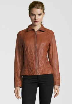 KRISS - PIA - Leren jas - cognac