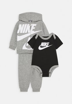Nike Sportswear - SPLIT FUTURA PANT BABY SET - Body - dark grey heather
