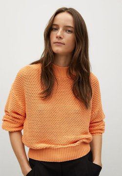 Mango - LEMONY - Strickpullover - clementine