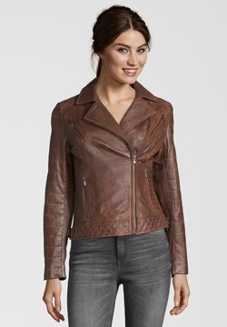 KRISS - Leren jas - brown
