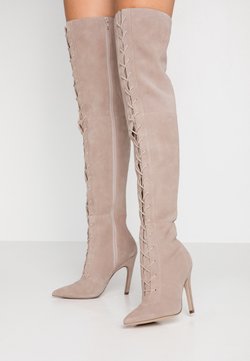 Zign Hipster schoenen online shop | ZALANDO Zign Overknee laarzen. Met blokhak. Te combineren met alle