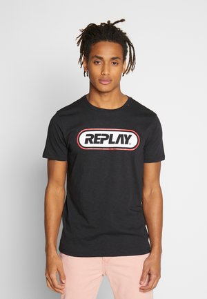 Svarte Replay Black Friday spesialtilbud – Zalando.no Replay T-Shirt - T-shirts & topper BLACKBOARD - Dameklær Spesialtilbud