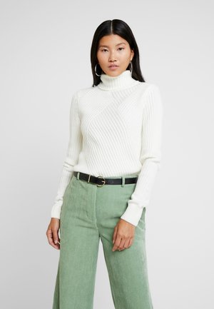 Hvite Anna Field Turtleneck — Gensere med høy hals hos Zalando Grønn genser med høyhals, BRUUNS BAZAAR by Copenhagen