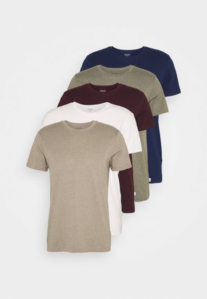 Hvite Burton Menswear London Black Friday spesialtilbud Esprit Casual Polo shirts - Poloskjorter OLIVE 5 - Herreklær Spesialtilbud