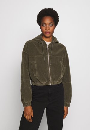 BDG Urban Outfitters Vårjakke | Lette jakker til vår og BDG Urban Outfitters HOODED JACKET Lett jakke teal