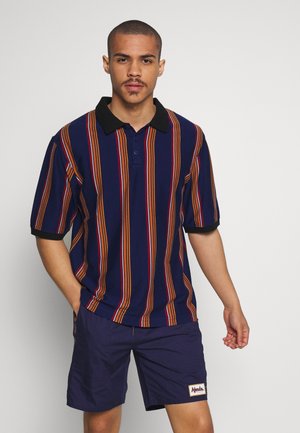 Blå Afends Pique – Skjorter til dame og herre på hos Zalando.no Afends BACK BEACH TEE - Poloskjorter - iris