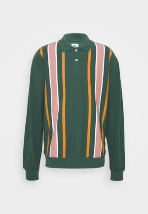 Obey Clothing Pique – Skjorter til dame og herre på hos Obey Clothing ESTATE - Poloskjorter - black/multi