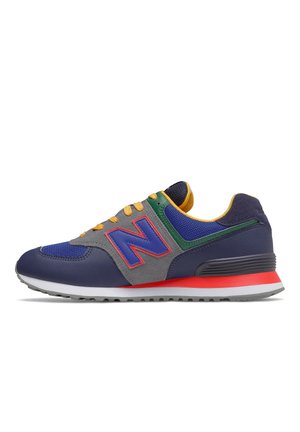 new balance 574 bleu rouge