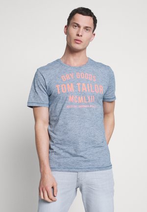 Petrol TOM TAILOR Black Friday spesialtilbud – Zalando.no TOM TAILOR WITH TECHNICAL POCKET - T-shirts - deep pond green