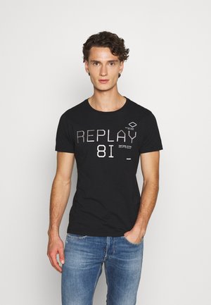 Svarte Replay Black Friday spesialtilbud – Zalando.no Replay T-Shirt - T-shirts & topper BLACKBOARD - Dameklær Spesialtilbud