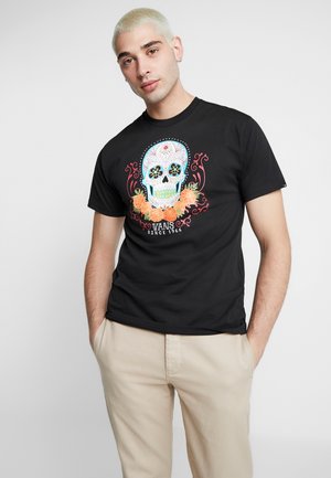 Svarte Vans Black Friday spesialtilbud – Zalando.no VANS VANS CLASSIC - T-skjorter WHITE/BLACK - Herreklær Spesialtilbud