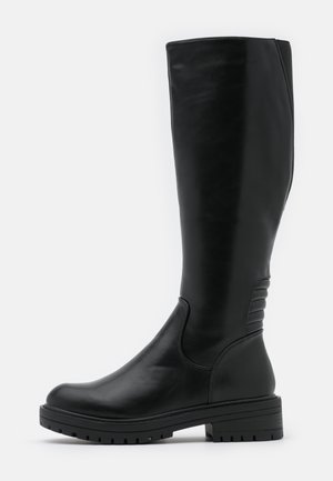 black riding style boots uk