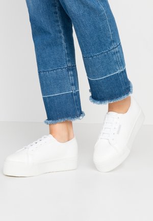 superga gold platform