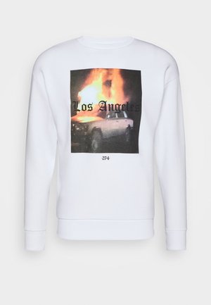 Sweatshirts 274 på nett hos Zalando.no 274 BRON ROSE CREW - Sweatshirt - white