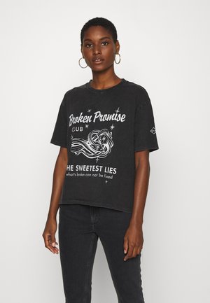 Replay Black Friday spesialtilbud – Zalando.no Replay T-Shirt - T-shirts & topper BLACKBOARD - Dameklær Spesialtilbud