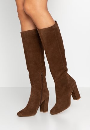 long suede boots uk